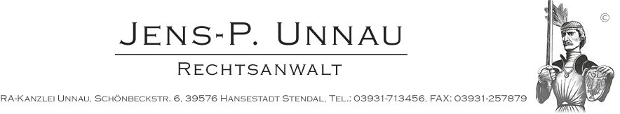 Rechtsanwalt Jens-P. Unnau